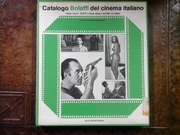 Catalogo Bolaffi del Cinema Italiano 1966 / 1975: tutti i …