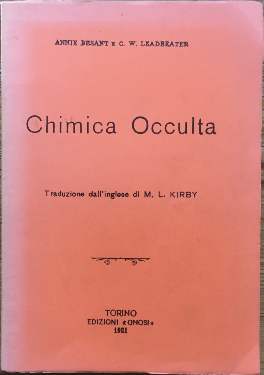 Chimica occulta