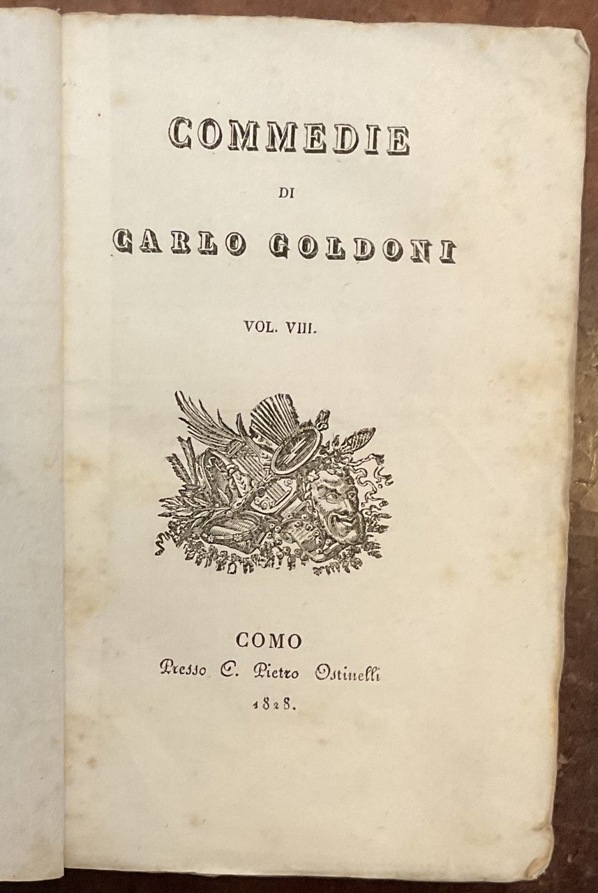 Commedie di Carlo Goldoni. Volume VIII. La donne sola - …