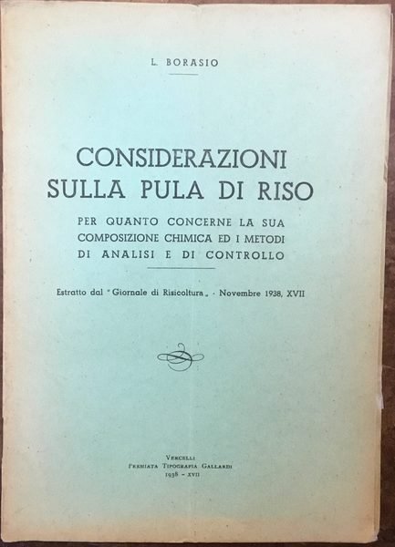 Considerazioni sulla Pila di Riso per quanto concerne la sua …