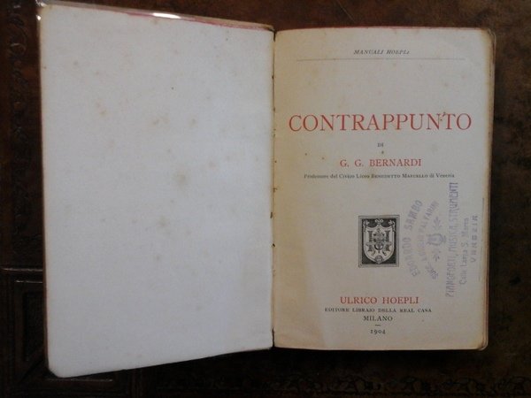Contrappunto (Manuale Hoepli)