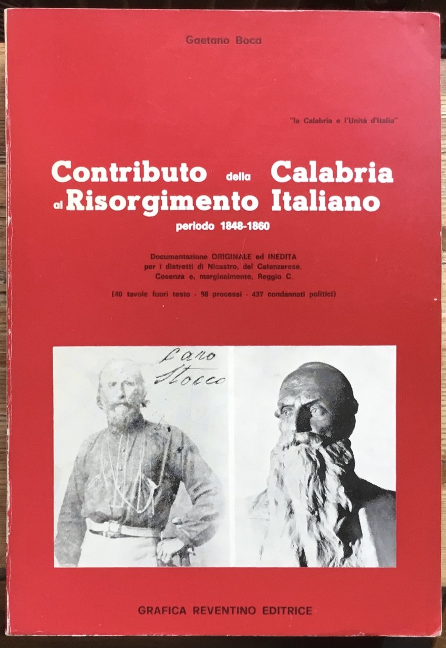 Contributo della Calabria al Risorgimento Italiano. Periodo 1848-1860 | Immagine principale