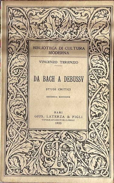 Da Bach a Debussy. Studi critici