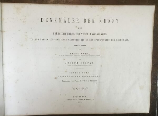 Denkmäler der Kunst zur Übersicht ihres Entwicklungs-Ganges von den ersten …