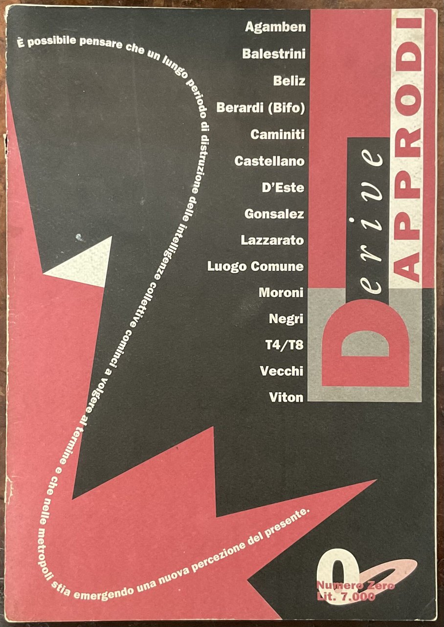 Derive Approdi. Numero 0