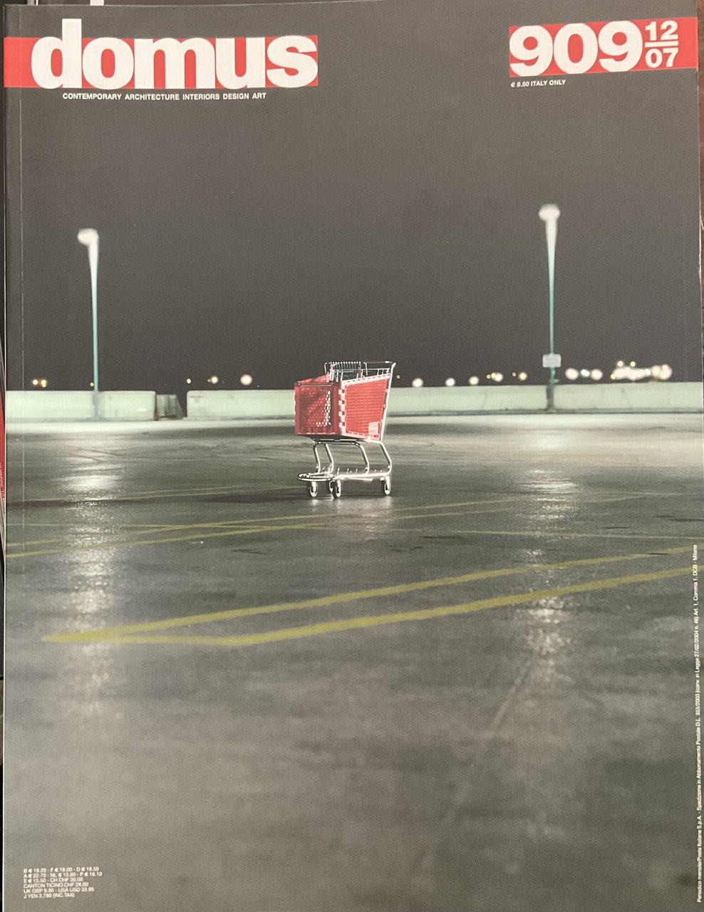 Domus. Contemporary Architecture Interiors Design Art. 909 - 12/07