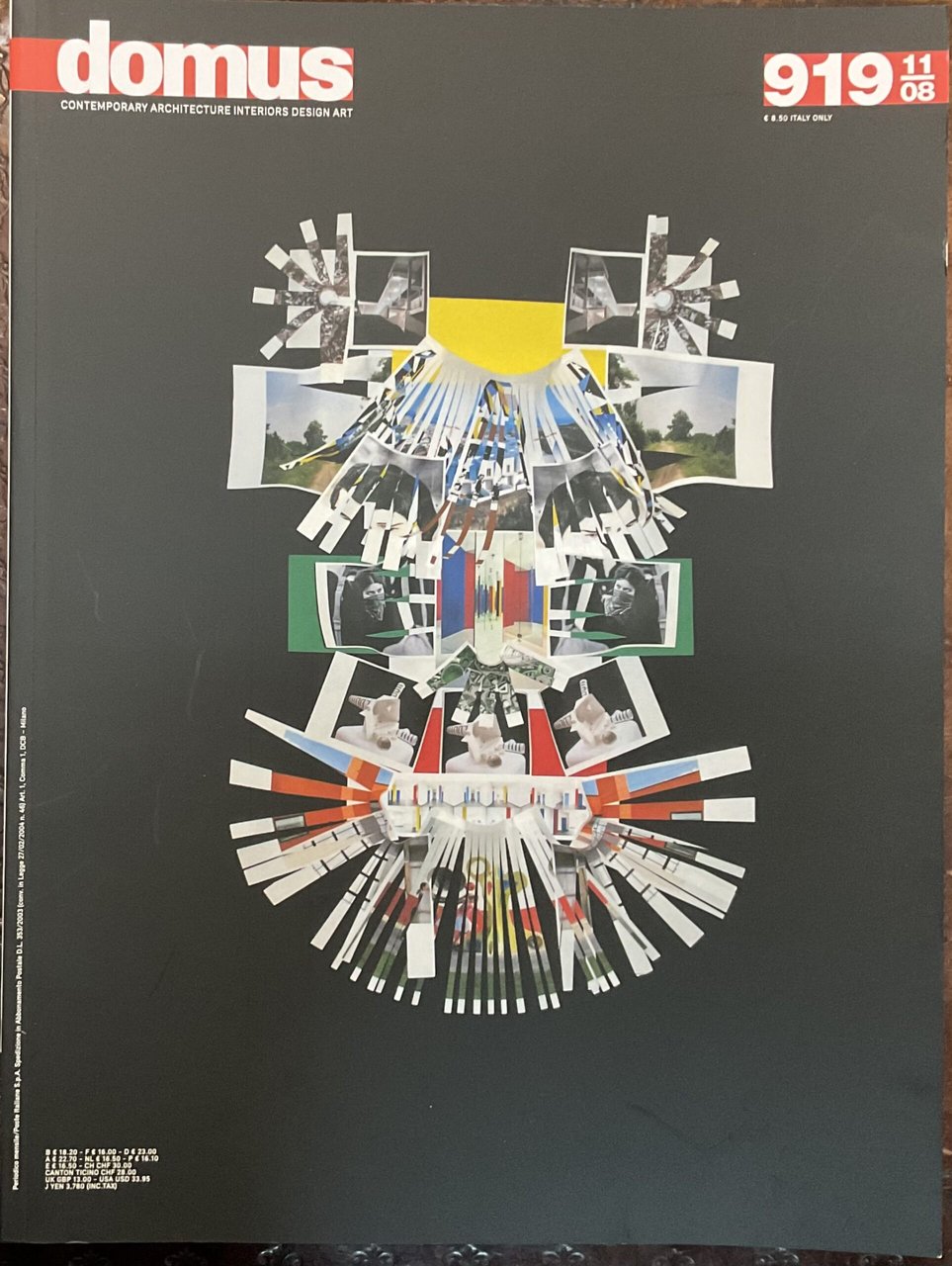 Domus. Contemporary Architecture Interiors Design Art. 919 11/08