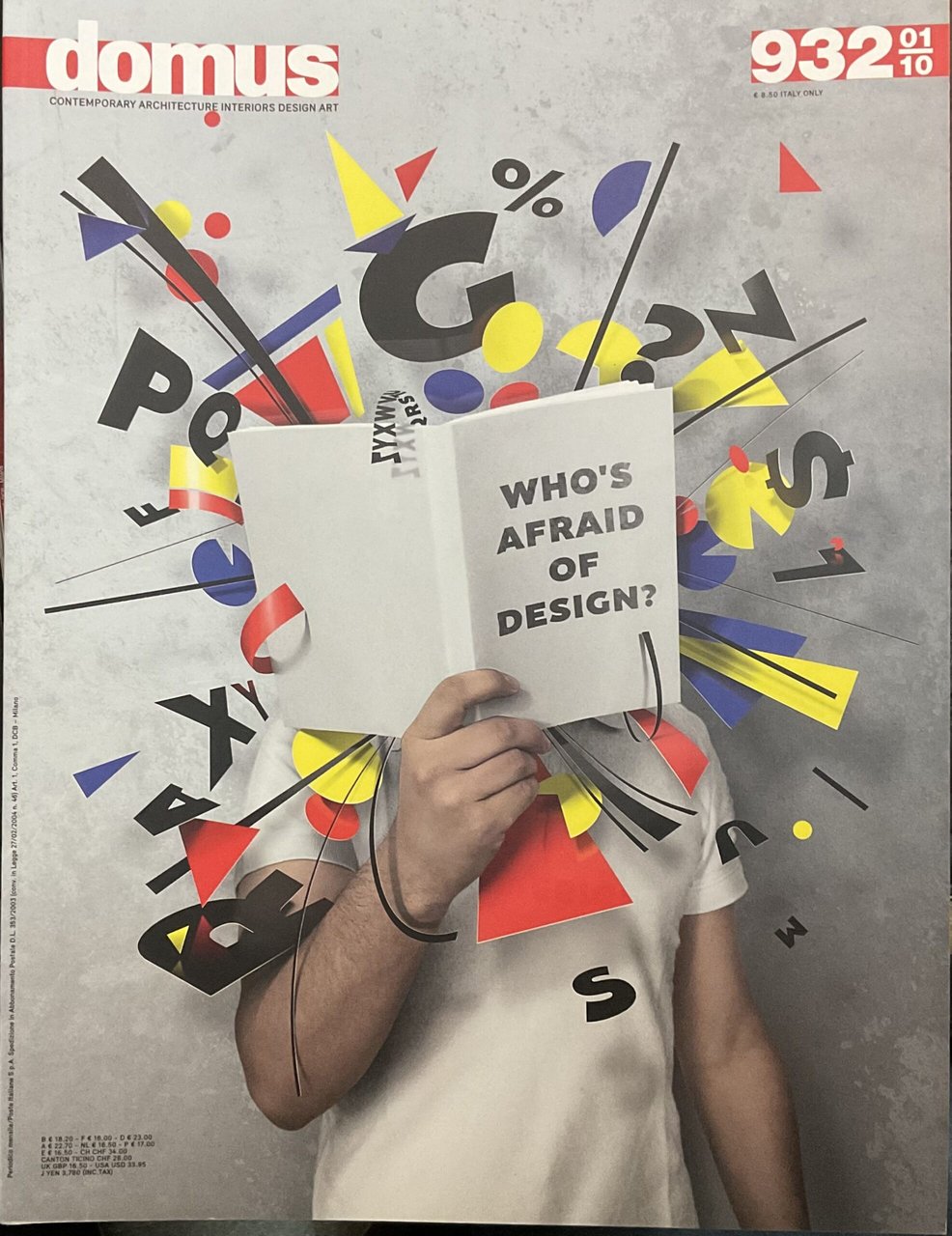 Domus. Contemporary Architecture Interiors Design Art. 932 - 01/10