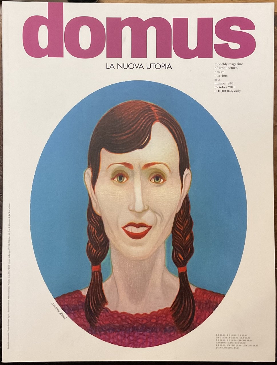 Domus. La nuova Utopia. Monthly magazine of Architecture, Design, Interiors, …