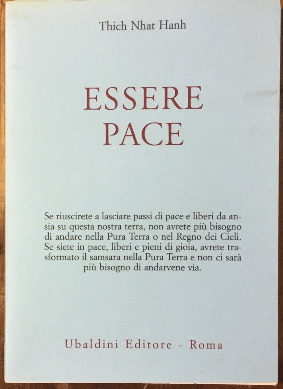 Essere pace | Immagine principale