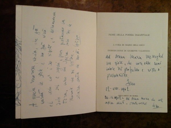 Fiore della poesia dialettale 1962