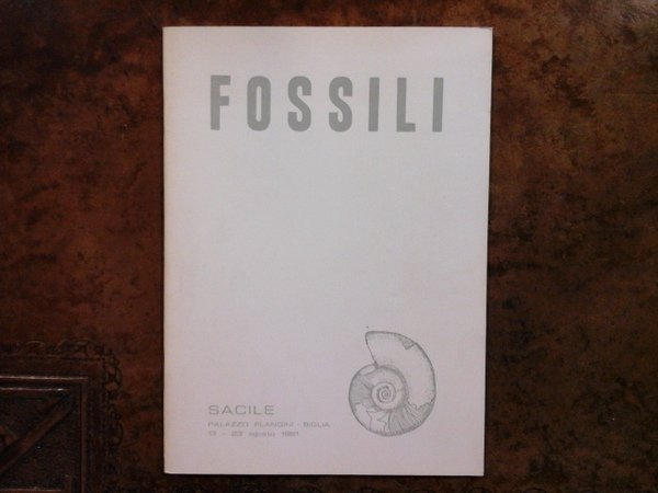 Fossili, con particolare riguardo alla serie stratigrafica friulana. Sacile, Palazzo …