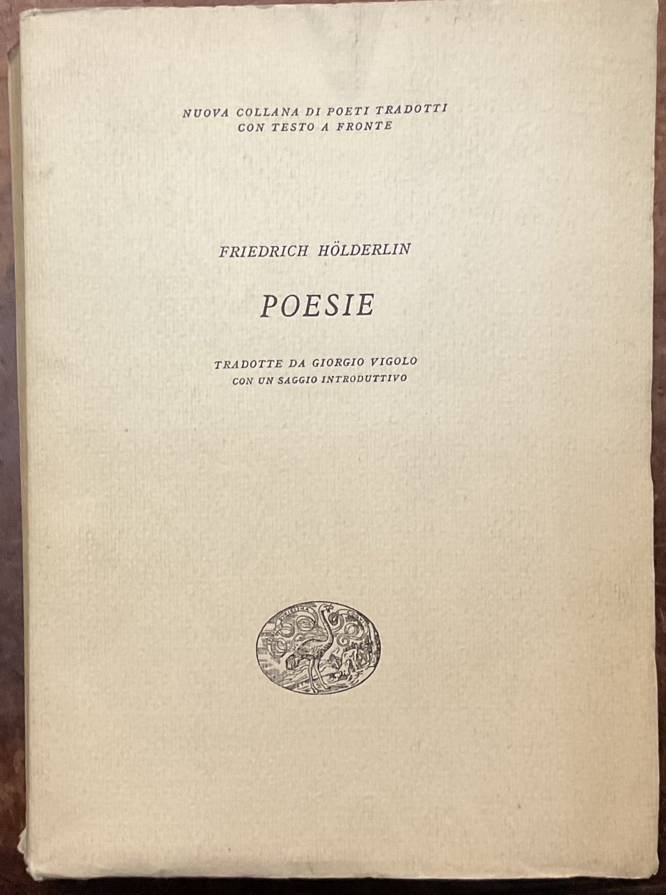 Friedrich Hölderlin. Poesie