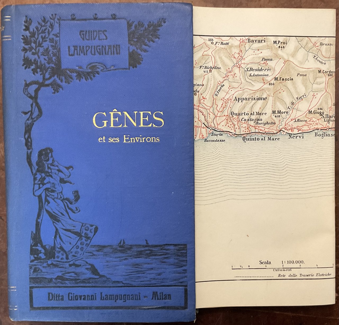 Gênes et ses Environs. Guides Lampugnani