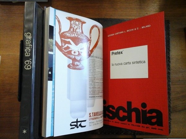 Grafica '69. Pubblicazione speciale de "L'Italia grafica" dedicata alle manifestazioni …