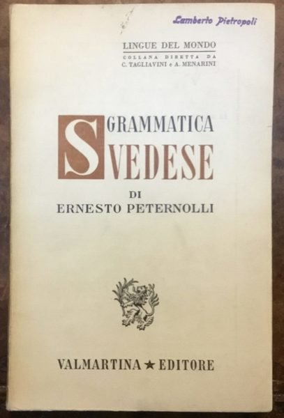 Grammatica Svedese