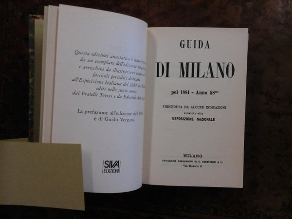 GUIDA DI MILANO 1881 CHI, CHE COSA E COME DI …
