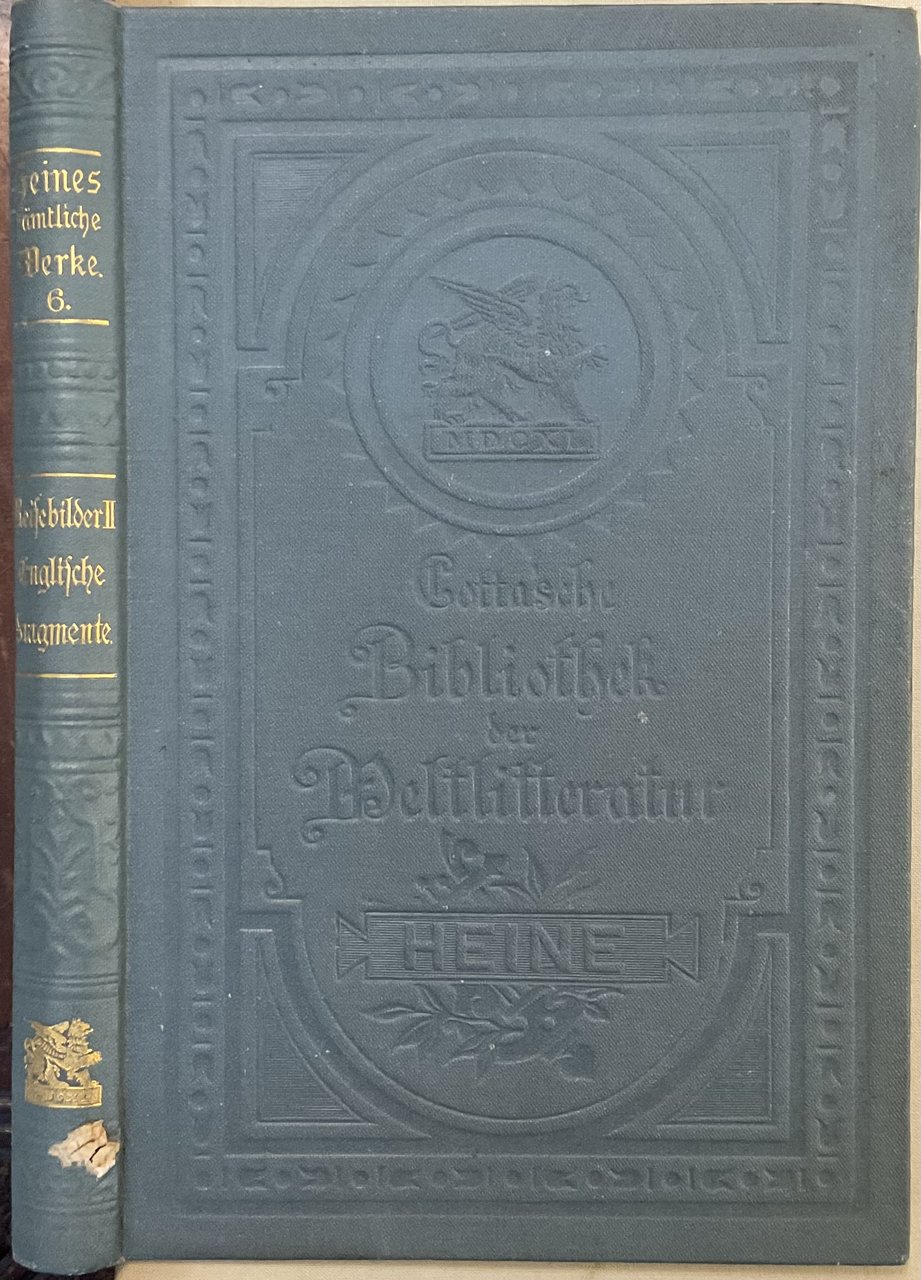 Heinrich Heines sämtliche Werke. Sechster Band