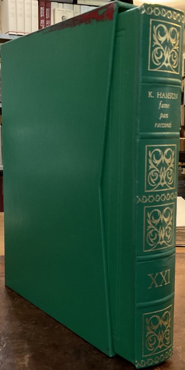 I premi Nobel per la letteratura. XXI. Knut Hamsun.Fame-Pan-Racconti