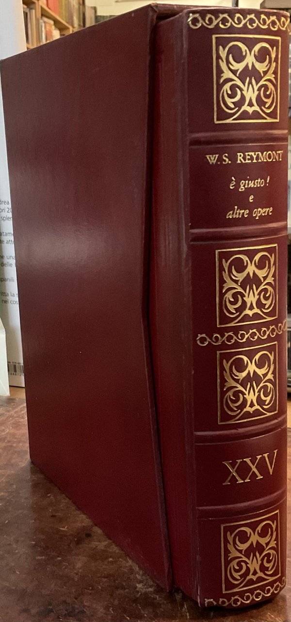 I premi Nobel per la letteratura. XXV. W.S. Reymont. È …