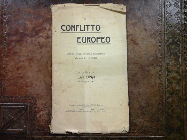 Il Conflitto Europeo. Carta dell'Europa centrale alla scala di 1: …
