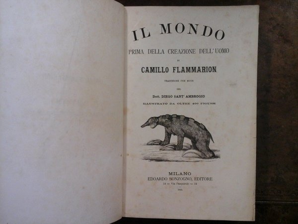 Il mondo prima della creazione dell'uomo