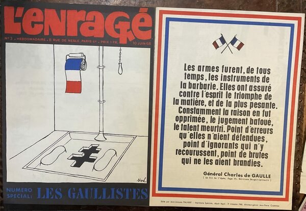 L’Enragé, n.3, 10 juin 1968