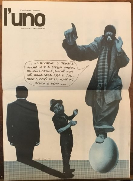 L’Uno il settimanale mensile. Anno 1 - n.6 ottobre 1976