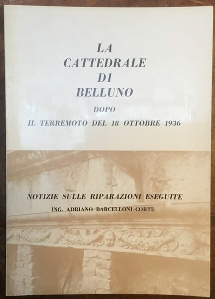 La Cattedrale di Belluno dopo il terremoto del 18 ottobre …