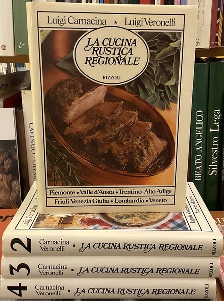 La cucina rustica regionale. Quattro volumi