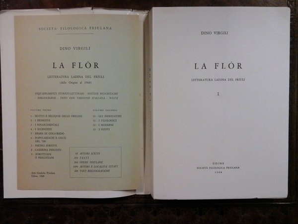 La Flôr.Letteratura ladina del Friuli 1