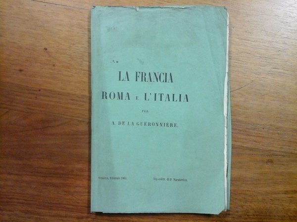 La francia Roma e l'Italia