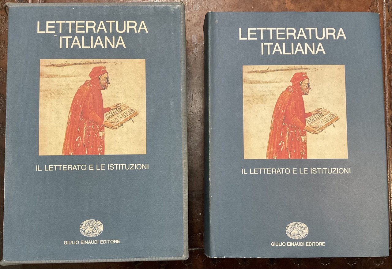 La Letteratura italiana Einaudi. Vol. 1: Il Letterato e le … | Immagine principale