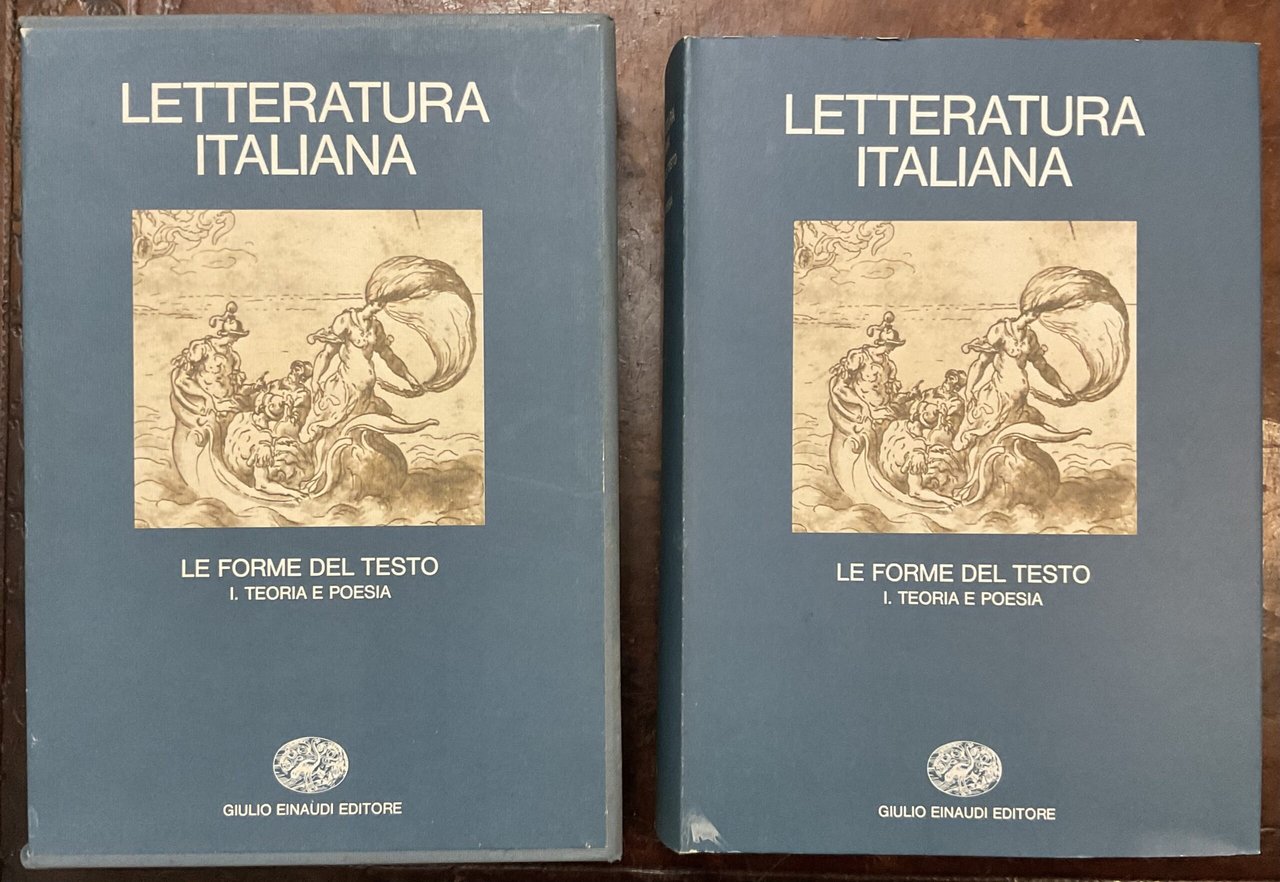 La Letteratura italiana Einaudi. Vol. 3.I: Le forme del testo. … | Immagine principale
