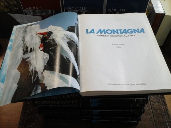La Montagna. Grande enciclopedia illustrata. 8 voll A - Z