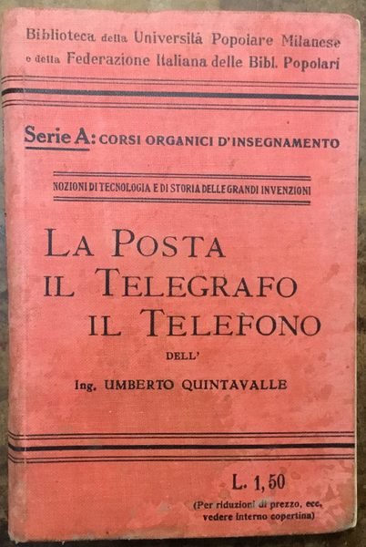 La Posta, Il Telegrafo, Il Telefono