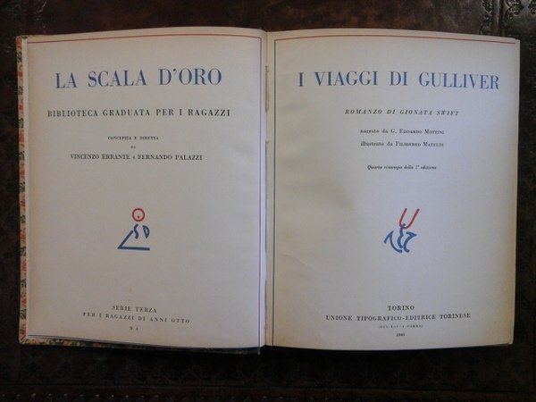 La Scala d'Oro: I viaggi di Gulliver, romanzo di Gionata …