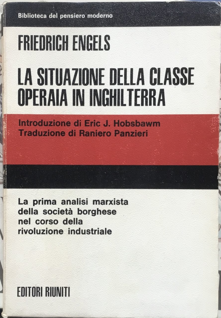 La situazione della classe operaia in Inghilterra | Immagine principale