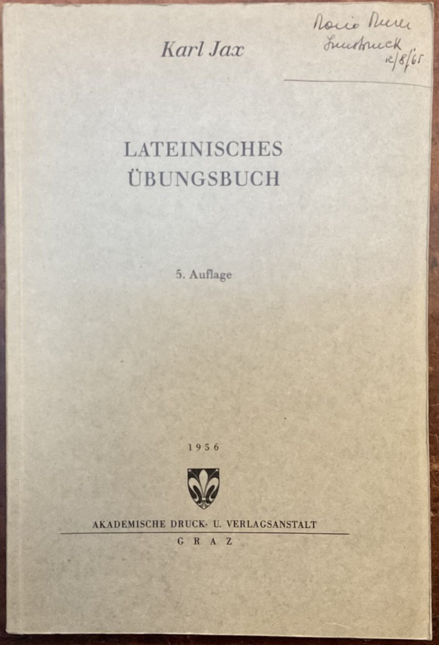Lateinisches Übungsbuch