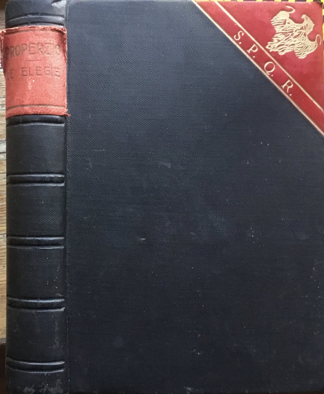 Le Elegie. Properzio