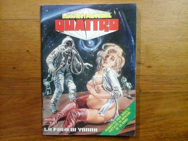 Le fantastiche 4, n.5 La fuga di Yonna