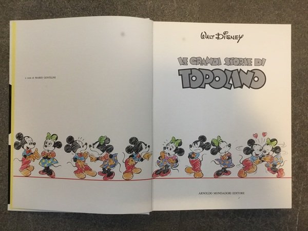 Le grandi storie di Topolino. Prima edizione