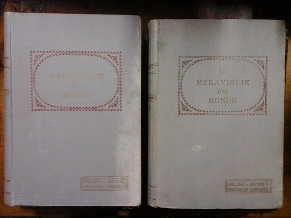 LE MERAVIGLIE DEL MONDO. ILLUSTRAZIONE POPOLARE DELLE PIU PORTENTOSE OPERE …