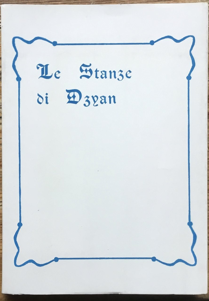 Le Stanze di Dzyan
