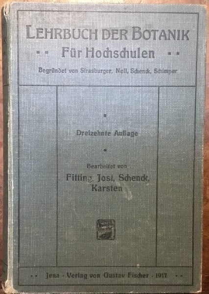Lehrbuch der Botanik für Hochschulen