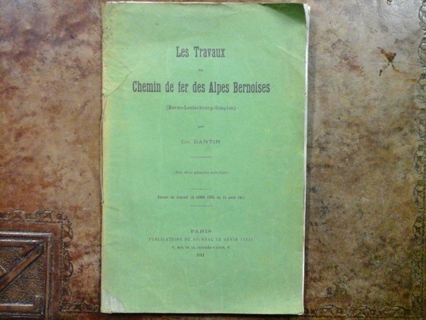 Les Travaux du Chemin de fer des Alpes Bernoises (Berne …