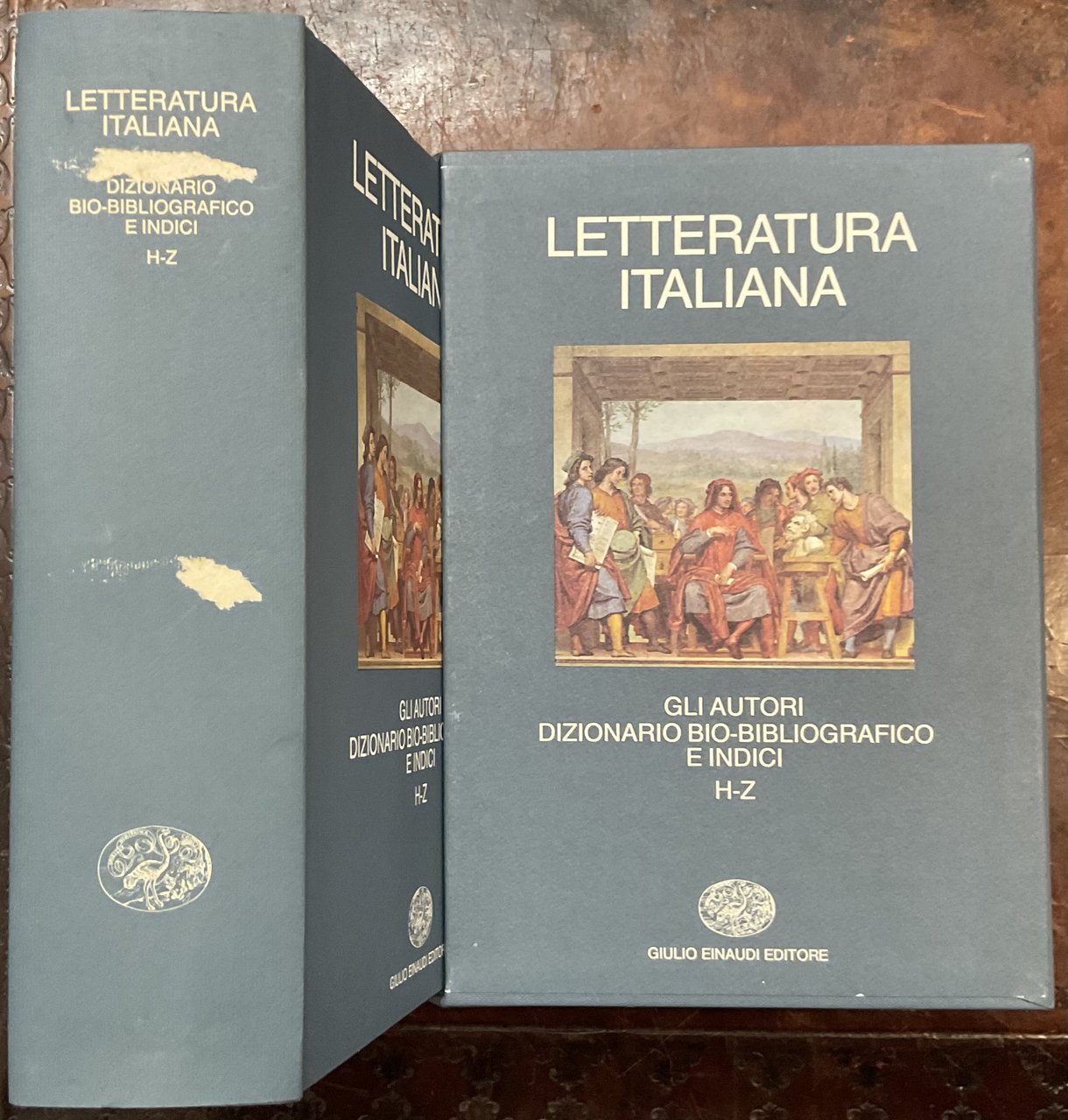 Letteratura italiana Einaudi. Gli autori. Dizionario bio-bibliografico e indici. H-Z | Immagine principale