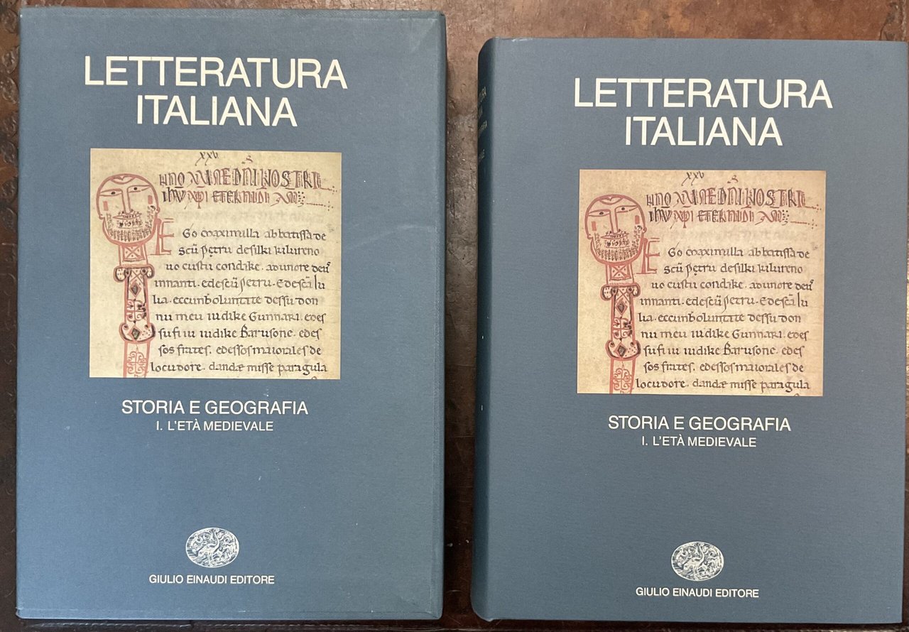 Letteratura italiana Einaudi. Storia e geografia. I: L’età medievale | Immagine principale