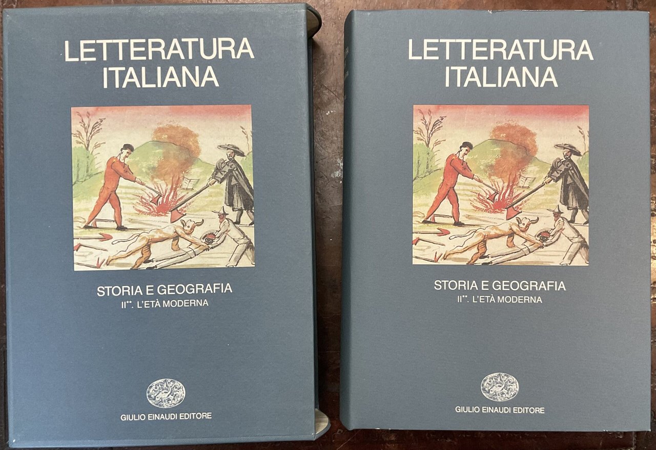 Letteratura italiana Einaudi. Storia e geografia. Volume II, parte II: … | Immagine principale