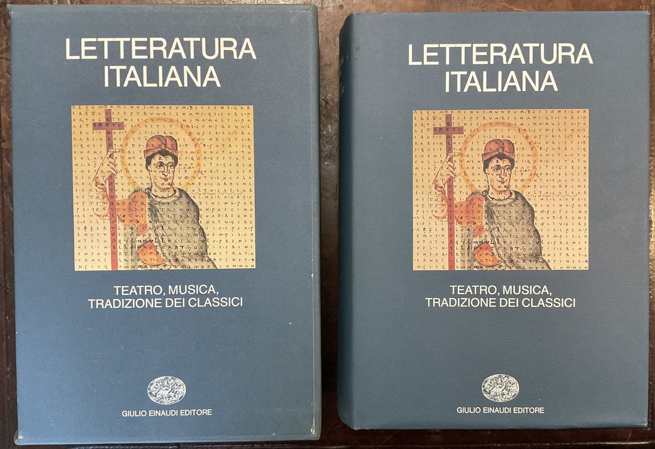 Letteratura italiana Einaudi. Vol. 6: Teatro, musica, tradizione dei classici | Immagine principale